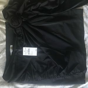 Dress zipperskirt like silk quality W/belt